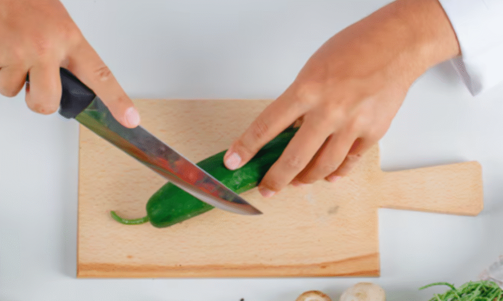 Slicing of Herbs