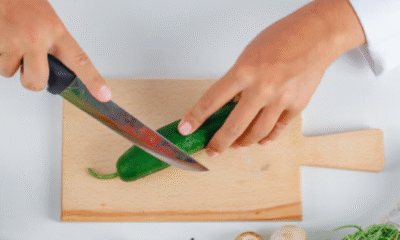 Slicing of Herbs