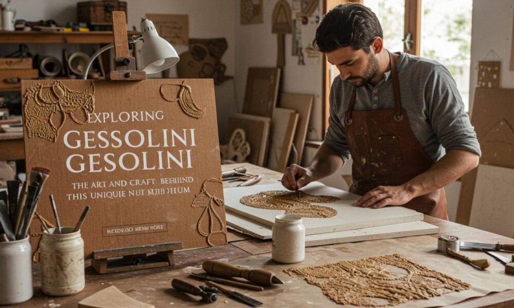 Gessolini: The Art and Craft Behind This Unique Medium