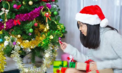 Christmas Tree Flower Decorations