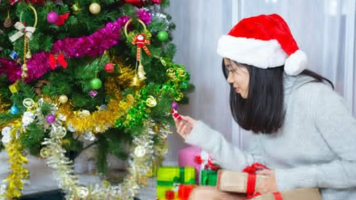 Christmas Tree Flower Decorations
