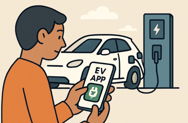 EV mobile app