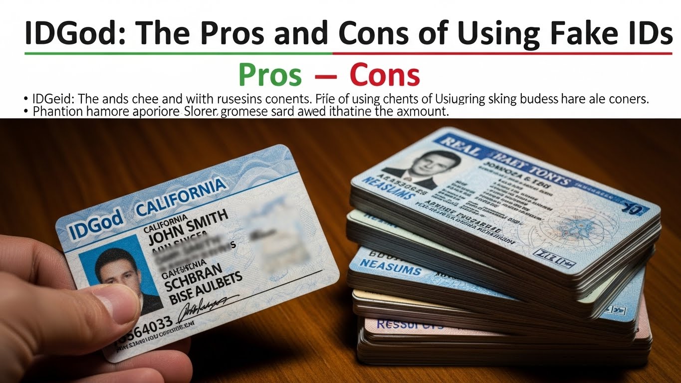 IDGod: The Pros and Cons of Using Fake IDs