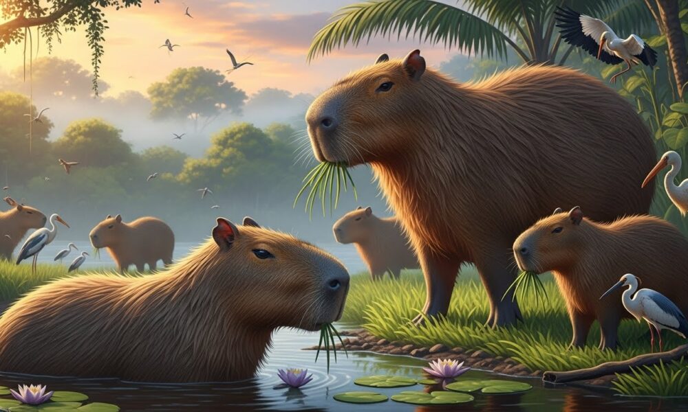 Cadibara: The Gentle Giants of the Animal Kingdom