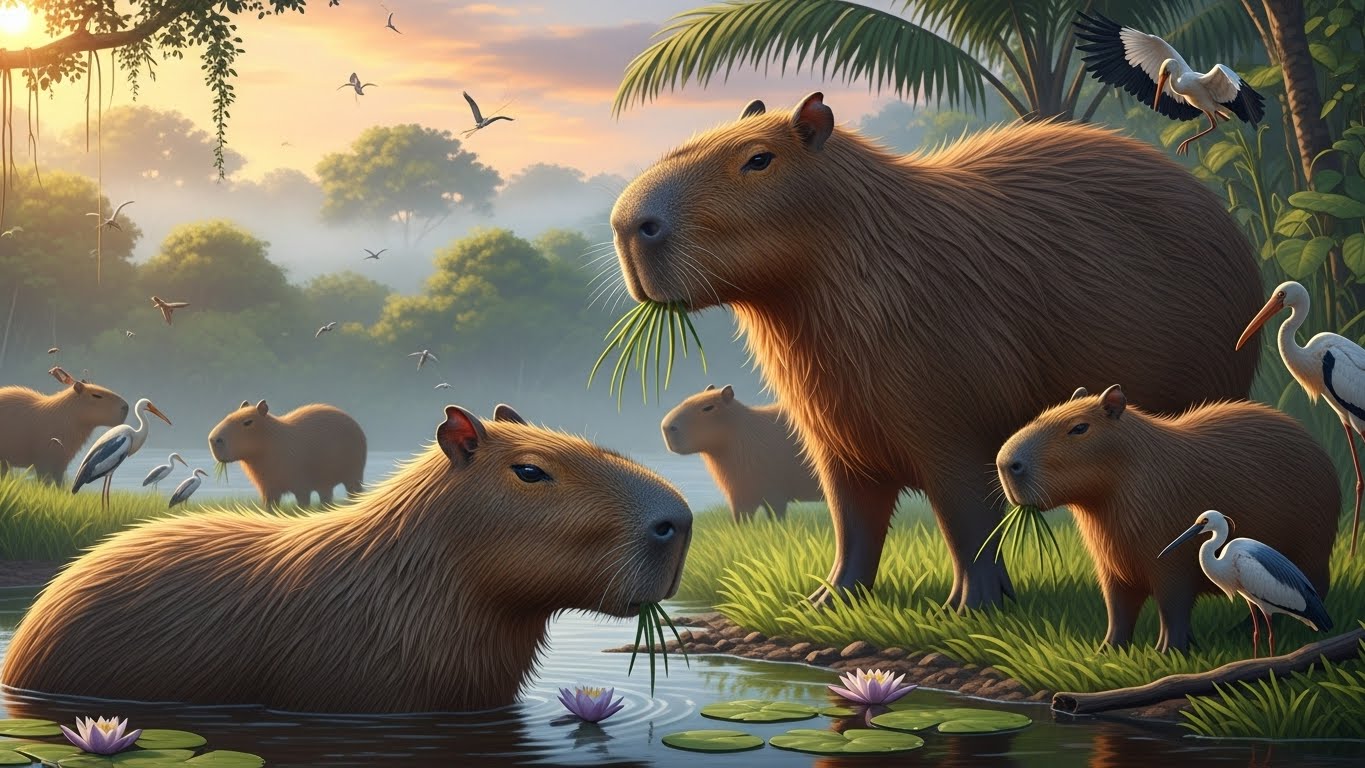 Cadibara: The Gentle Giants of the Animal Kingdom