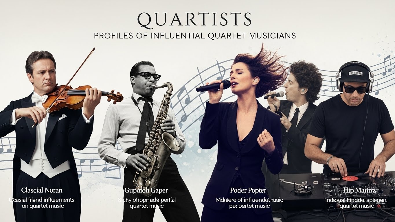 Quartists: Profiles of Influential Quartet Musiciansv