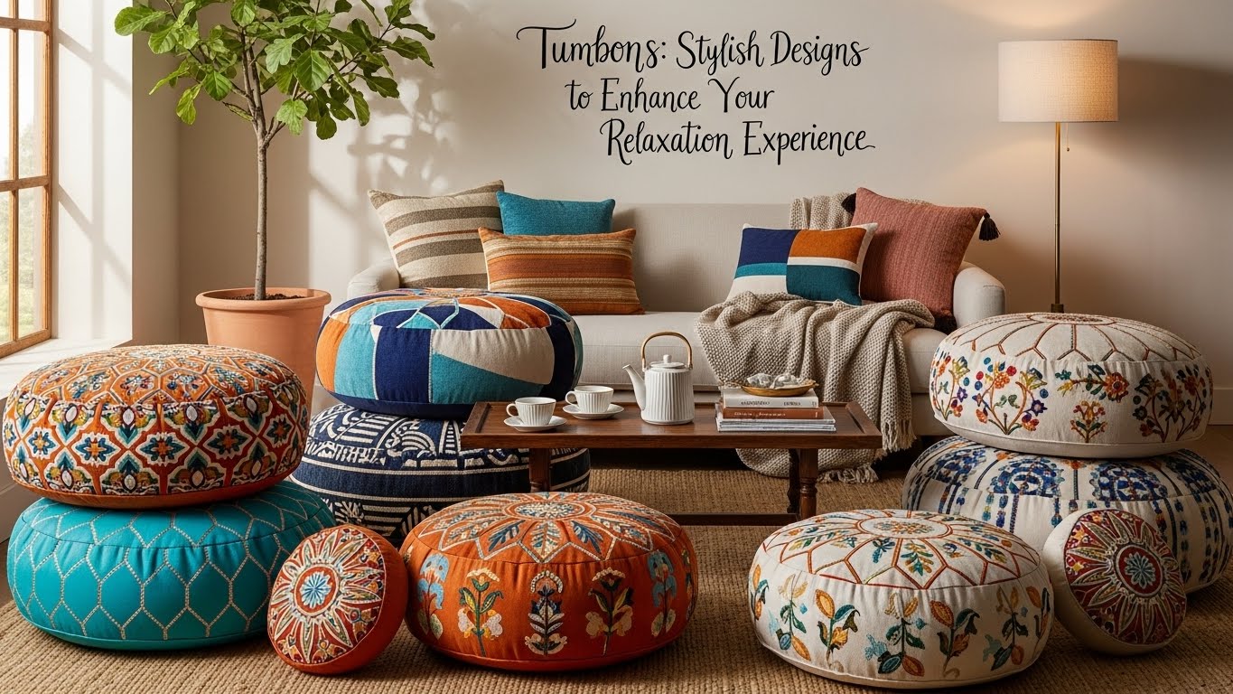 Tumbons: Stylish Designs to Enhance Your Relaxation Experience