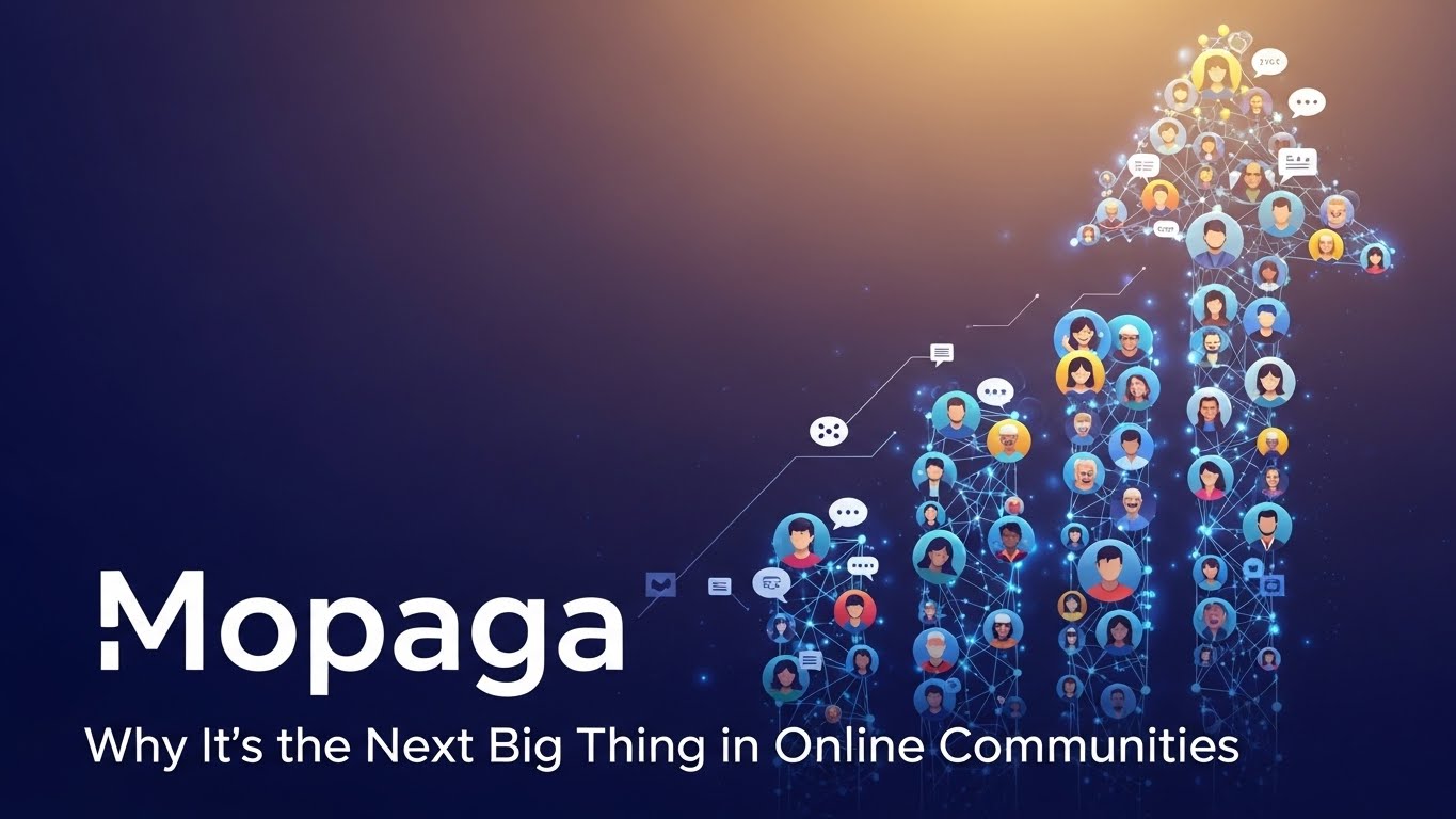 Mopaga: Why It's the Next Big Thing in Online Communities