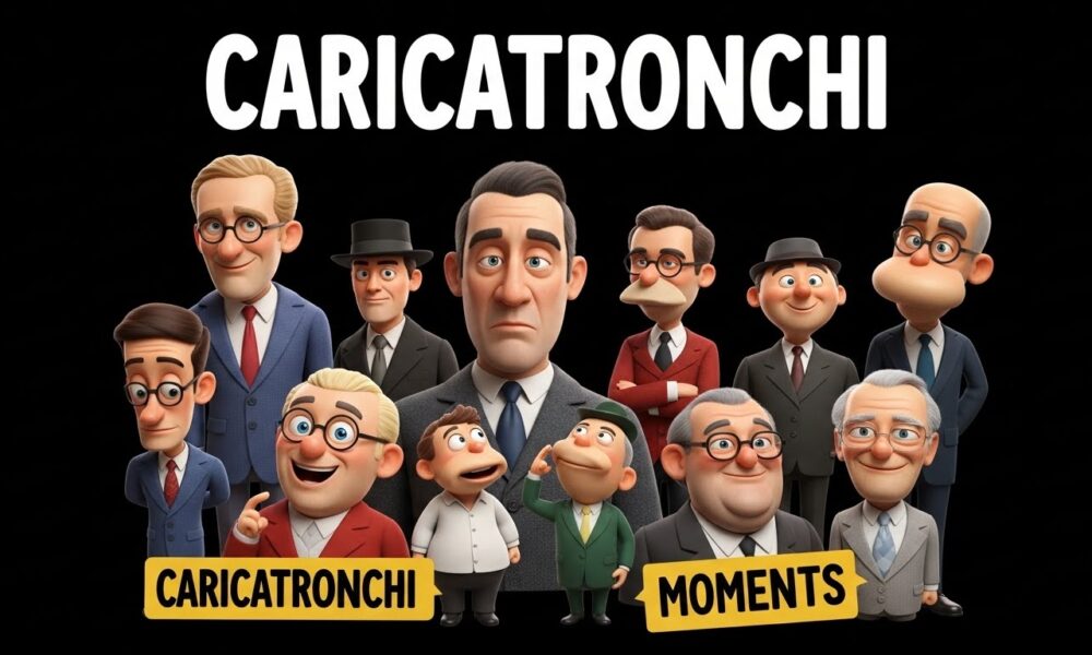 Caricatronchi: Celebrating Iconic Characters and Moments