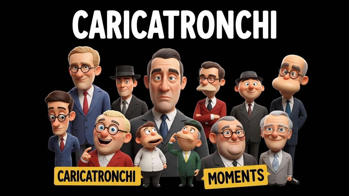 Caricatronchi: Celebrating Iconic Characters and Moments