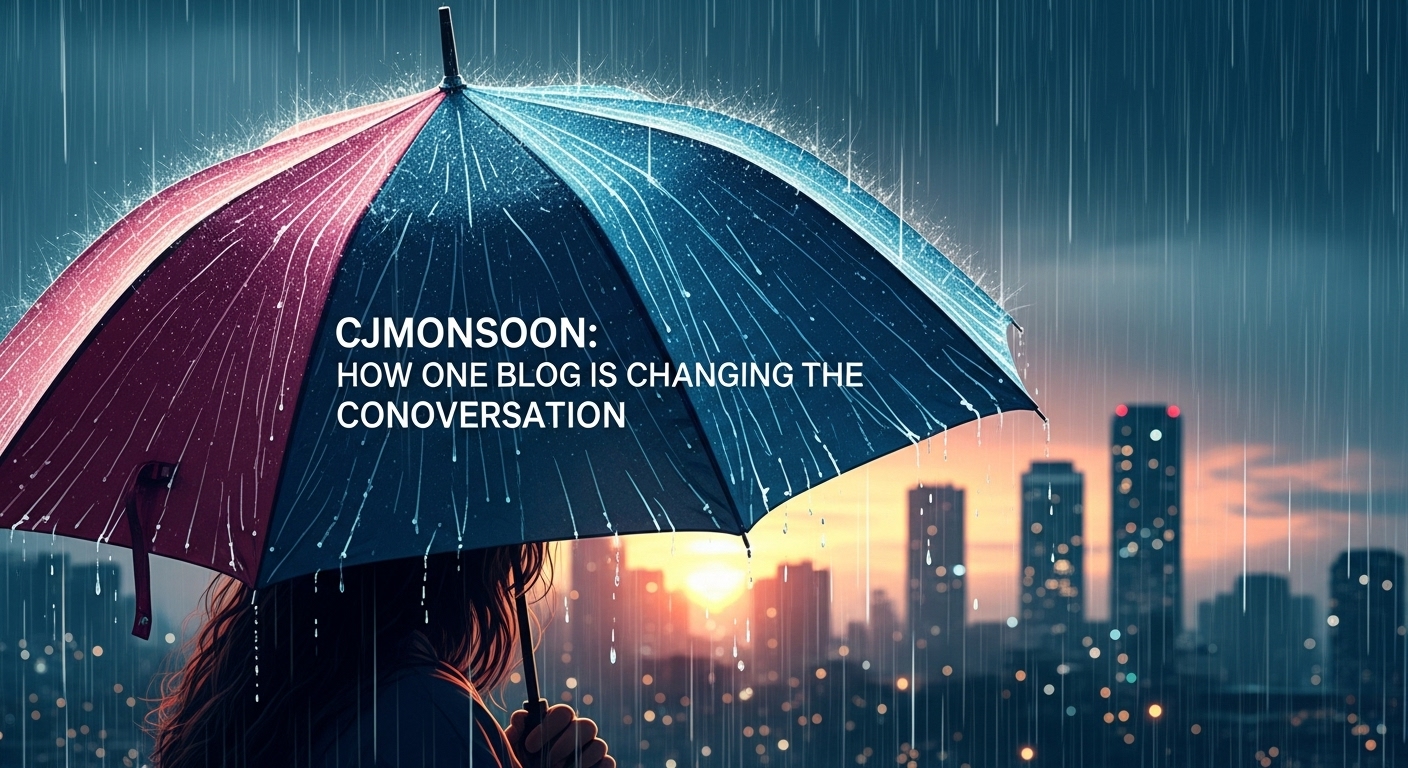 CJMonsoon: How One Blog is Changing the Conversation