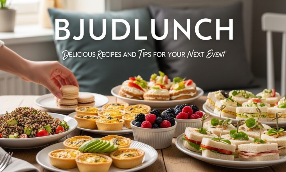 Bjudlunch: Delicious Recipes and Tips for Your Next Event