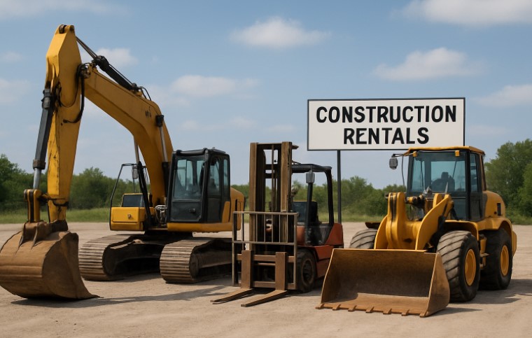 Renting heavy equipment