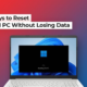 Reset a Windows 11 PC