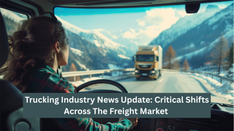 Trucking Industry News Update: Critical Shifts Across The Freight Market