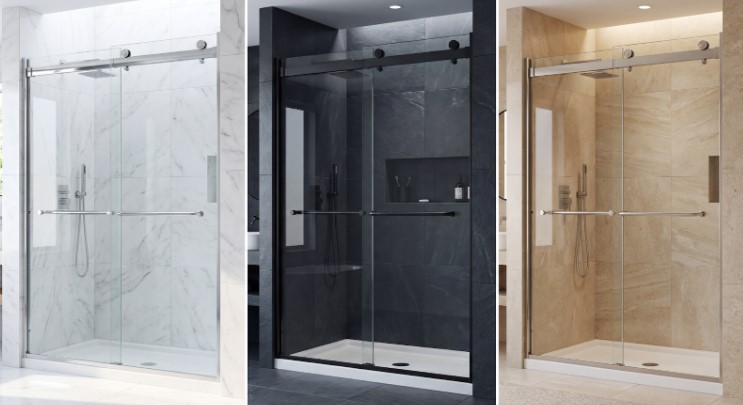 Frameless Sliding Shower Doors