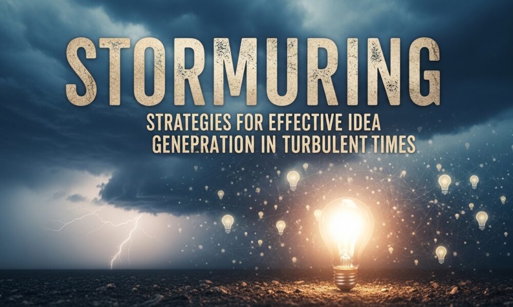 Stormuring: Strategies for Effective Idea Generation in Turbulent Times