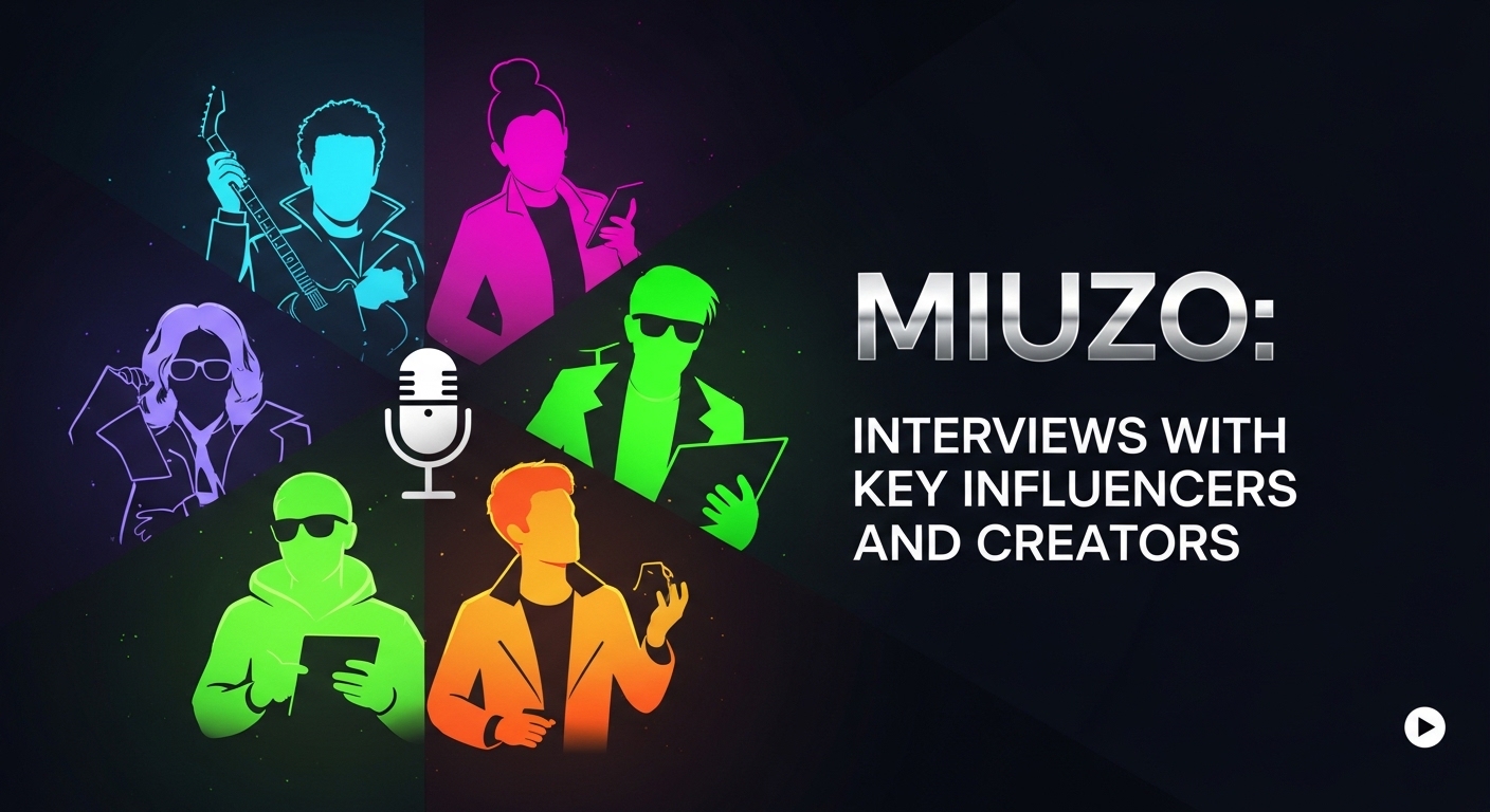 Miuzo: Interviews with Key Influencers and Creators
