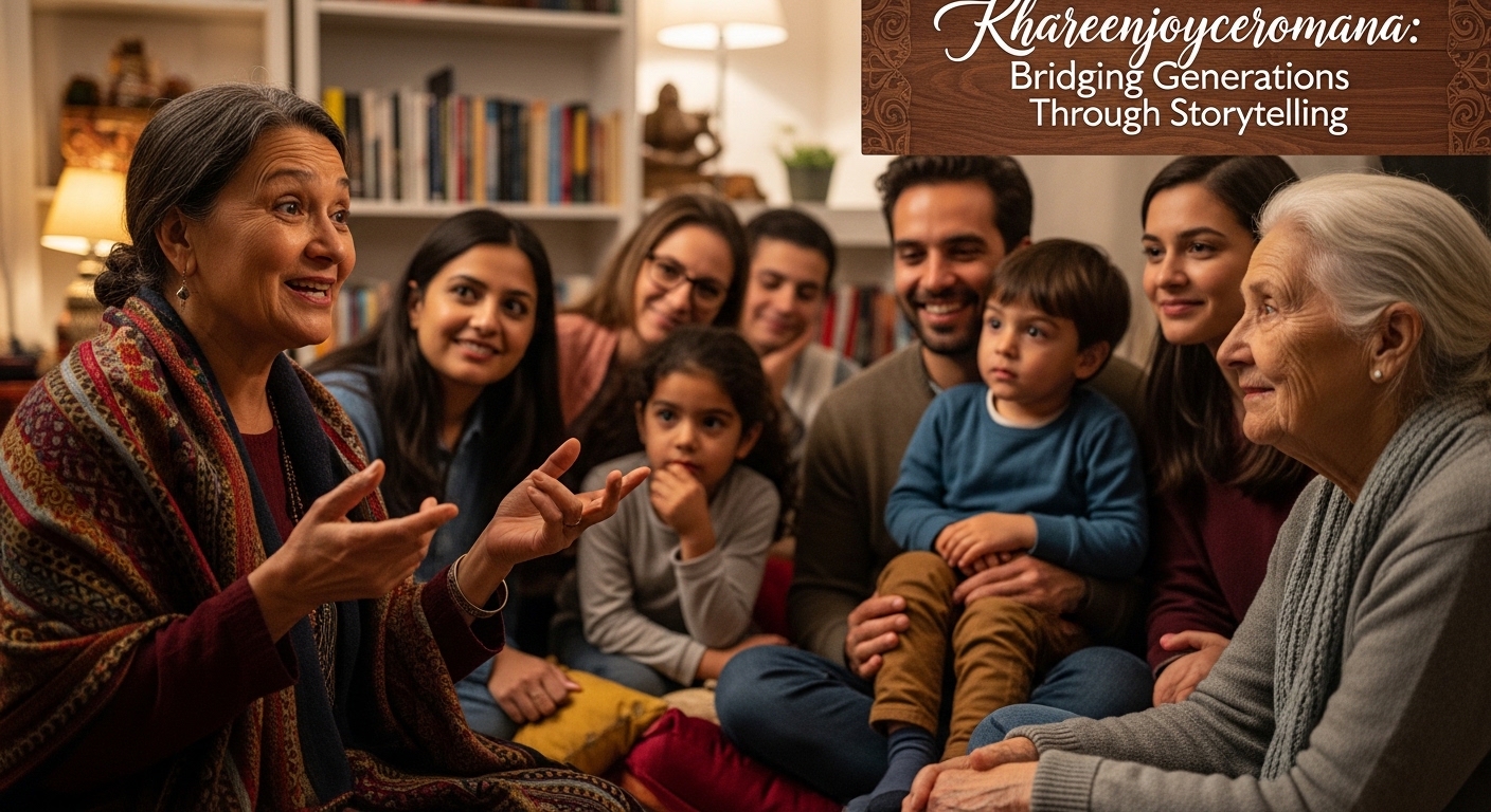Khareenjoyceromana: Bridging Generations Through Storytelling