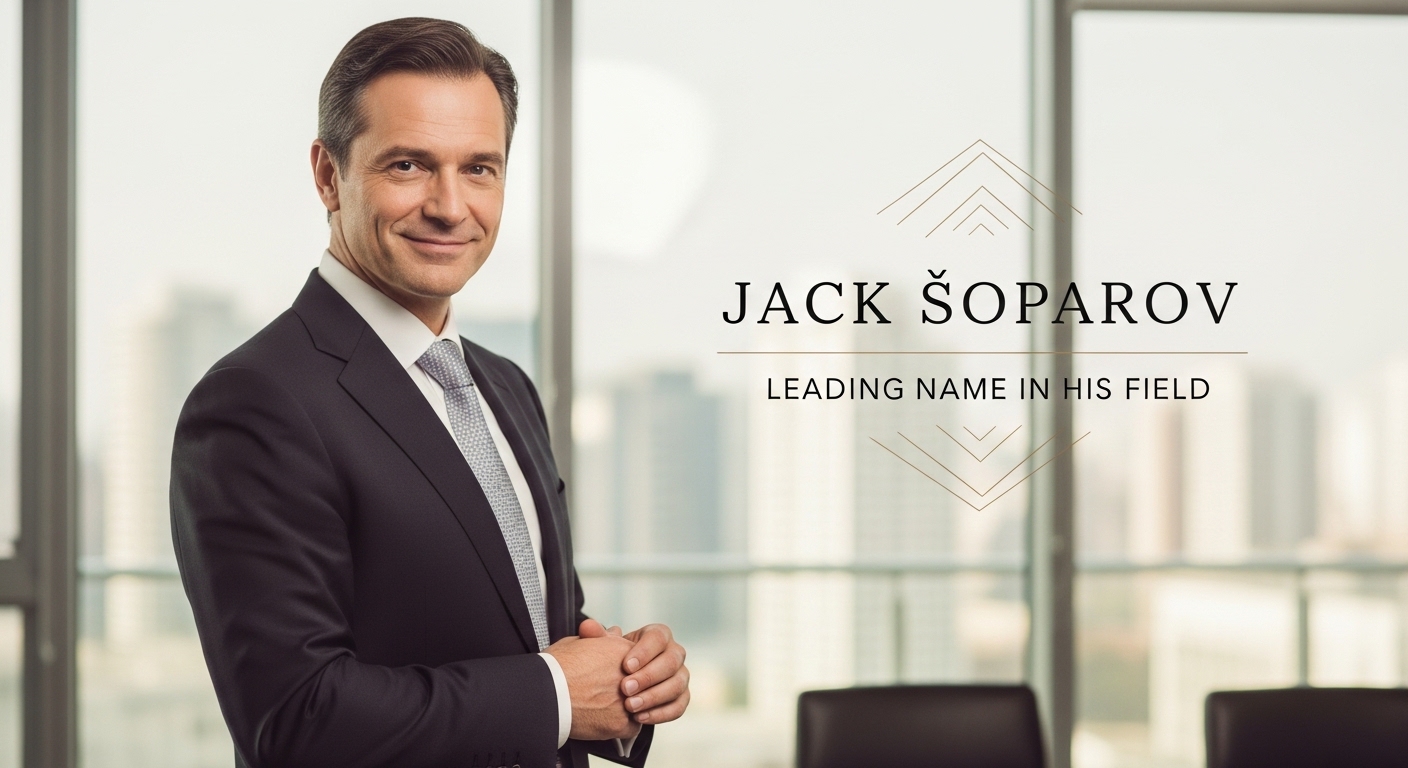 Jack Şoparov: How He Became a Leading Name in His Field