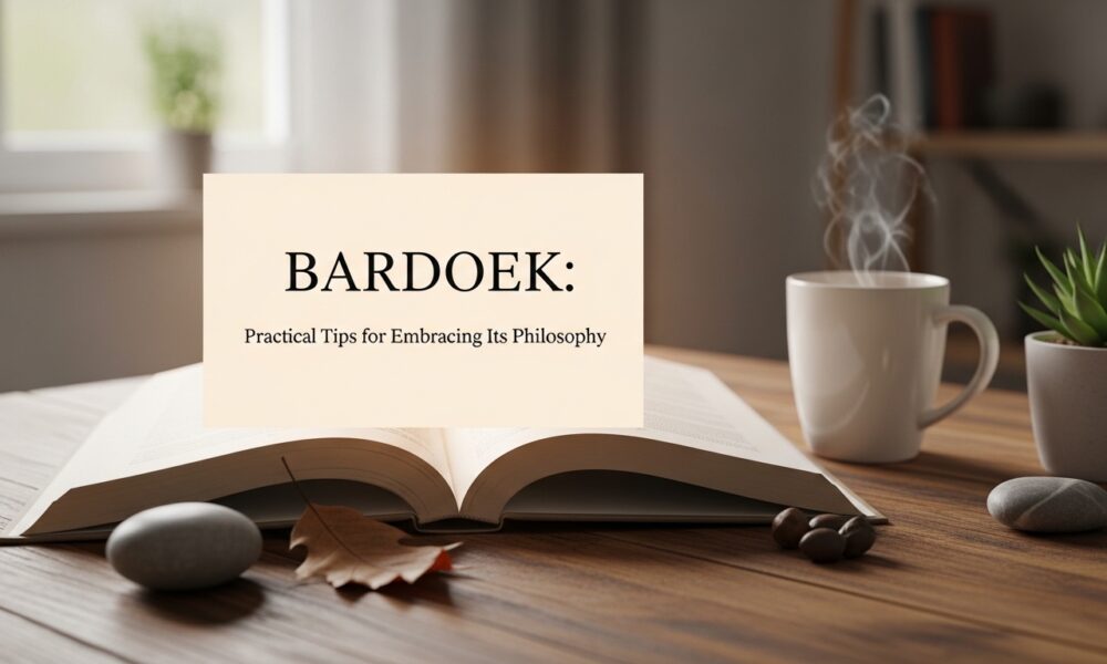 Bardoek: Practical Tips for Embracing Its Philosophy