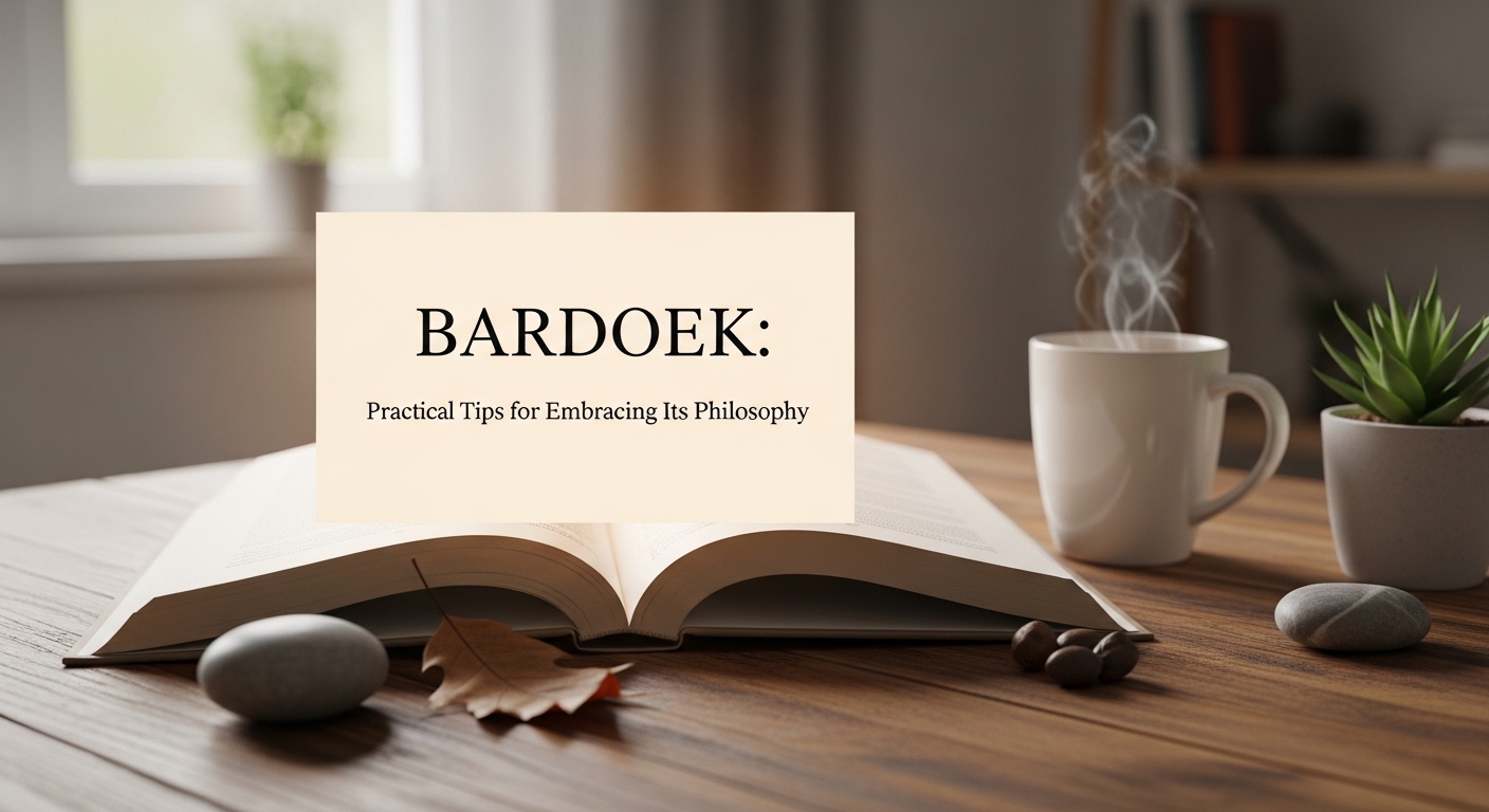 Bardoek: Practical Tips for Embracing Its Philosophy