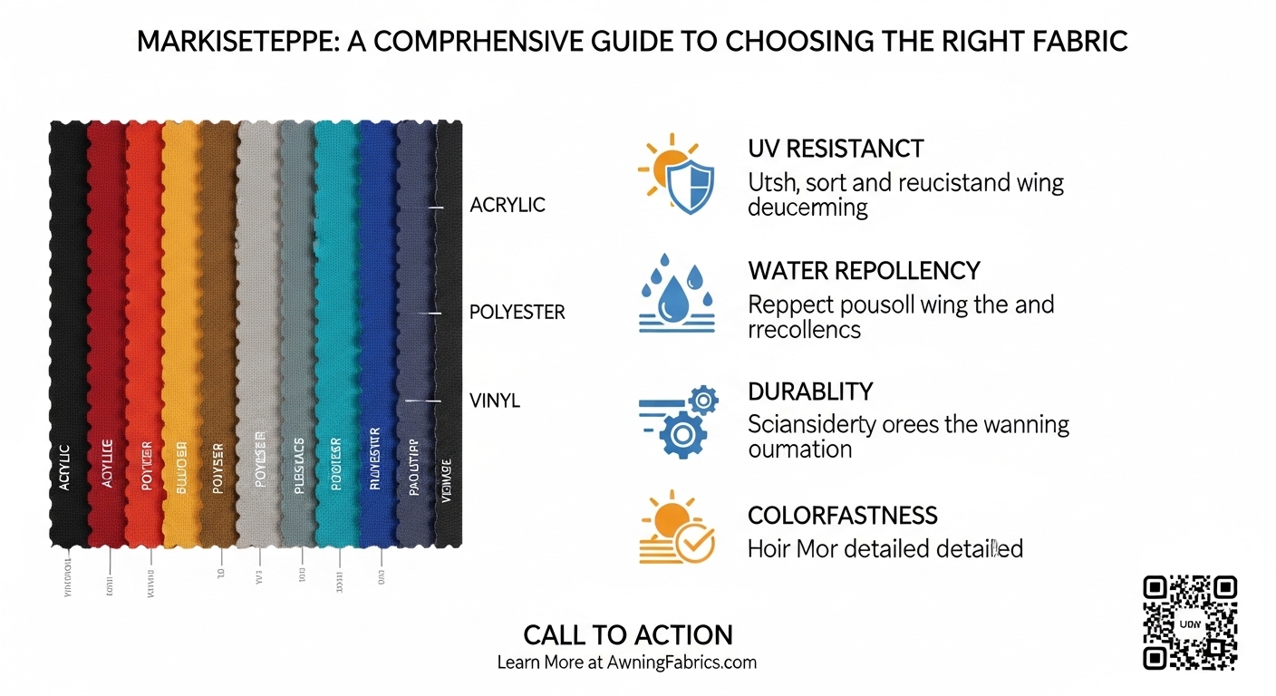 Markiseteppe: A Comprehensive Guide to Choosing the Right Fabric