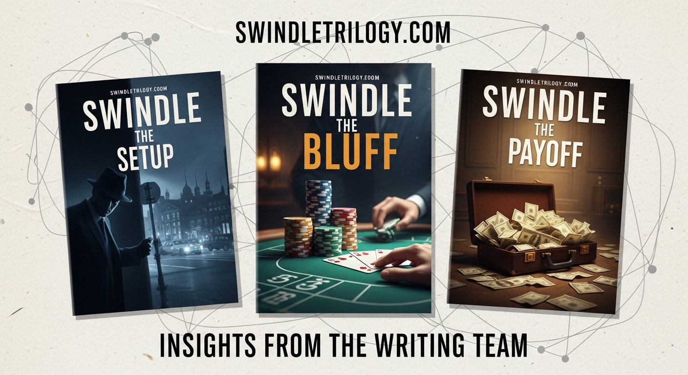 SwindleTrilogy.com: Insights from the Writing Team