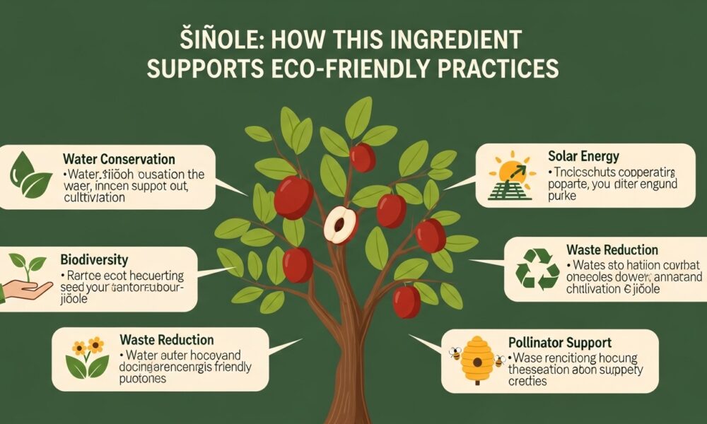 Žižole: How This Ingredient Supports Eco-Friendly Practices