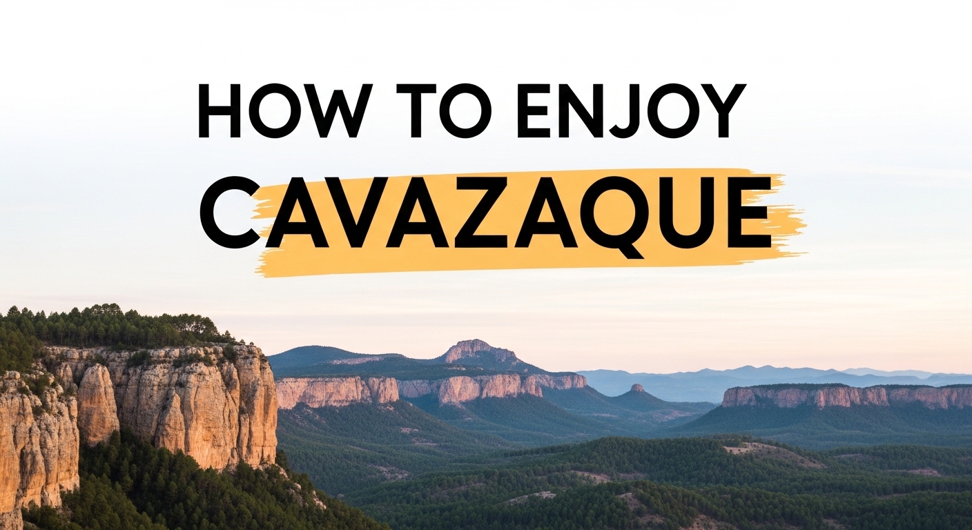 Cavazaque: How to Enjoy While Preserving Nature