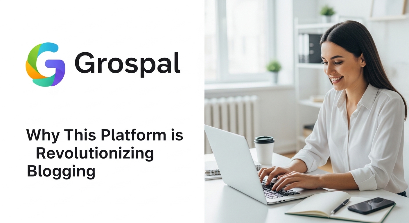 Grospal: Why This Platform is Revolutionizing Blogging