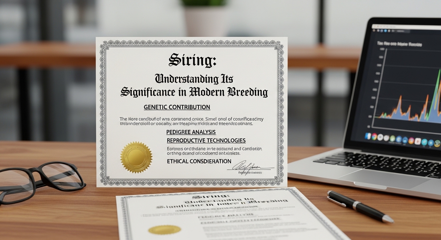 Siring: Understanding Its Significance in Modern Breeding