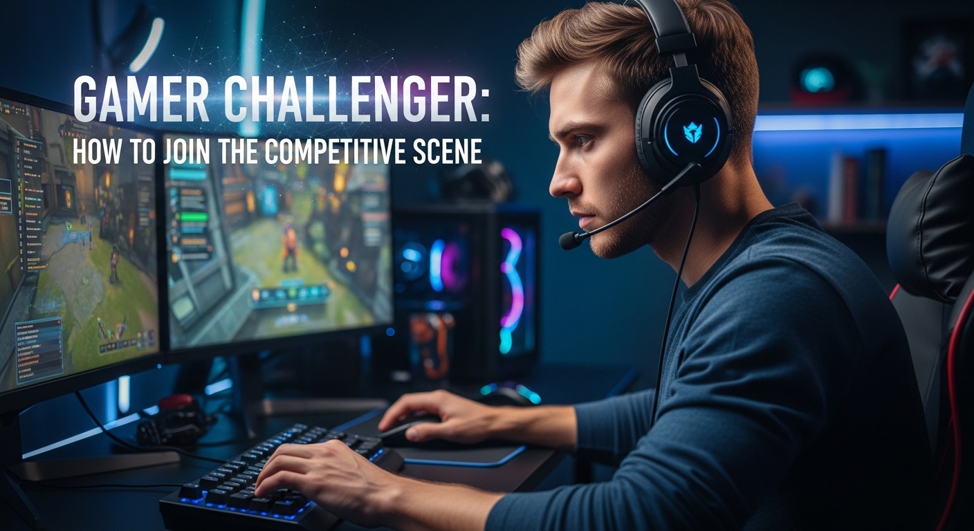 Gamer Challenger: How to Join the Competitive Scene