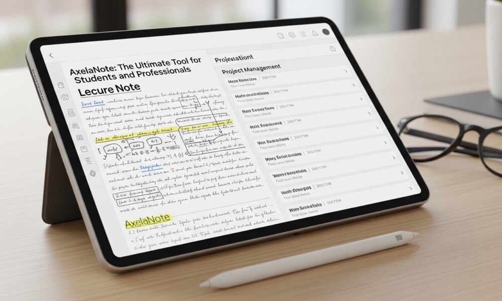 AxelaNote: The Ultimate Tool for Students and Professionals