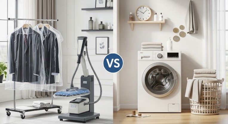 Dry Cleaning vs Wash & Fold