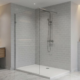 Fixed Glass Shower Panels