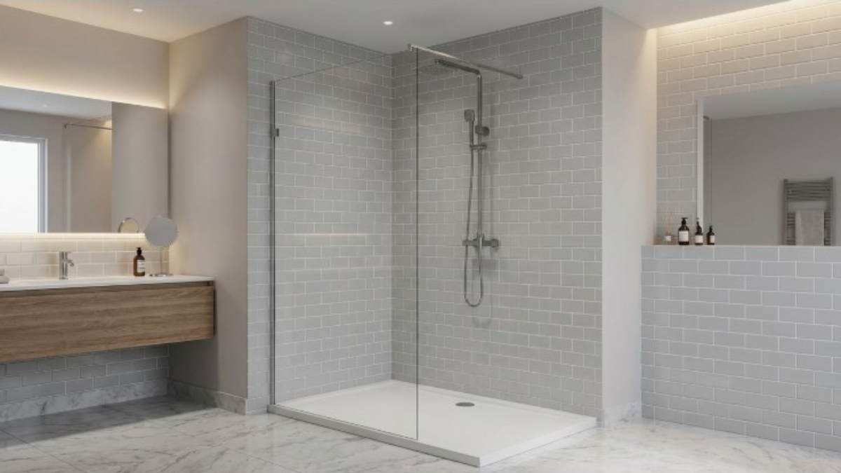 Fixed Glass Shower Panels