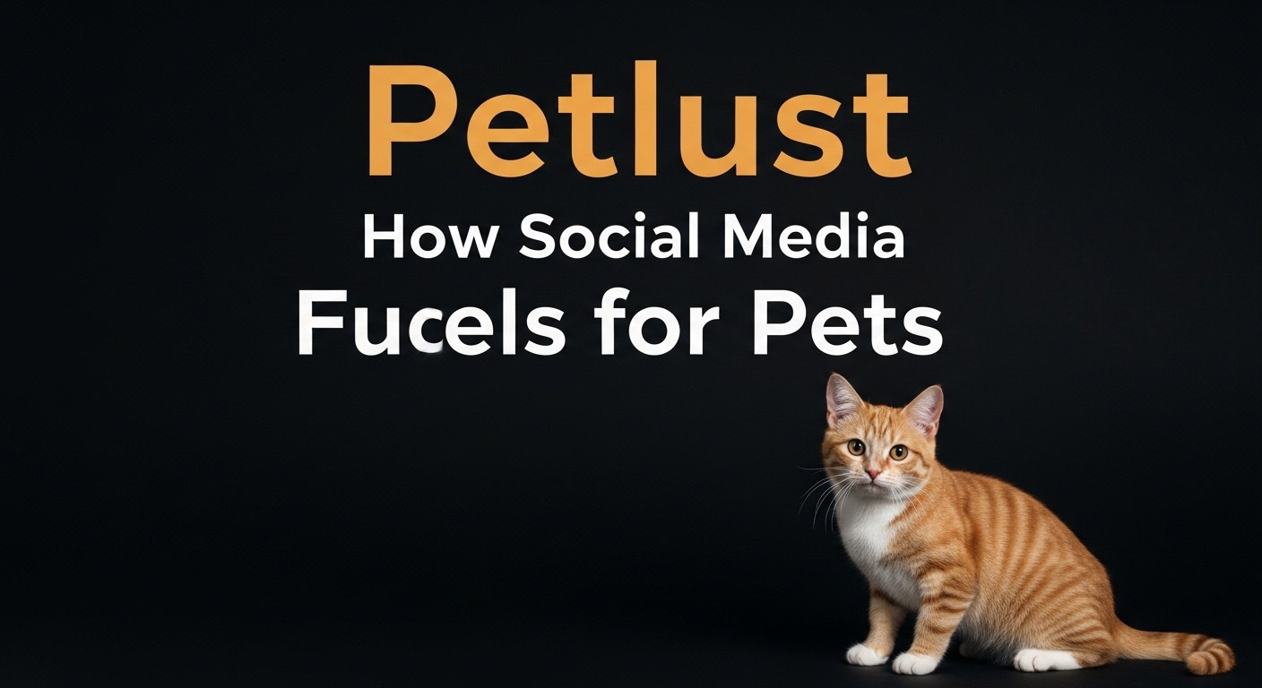 Petlust: How Social Media Fuels Our Love for Pets