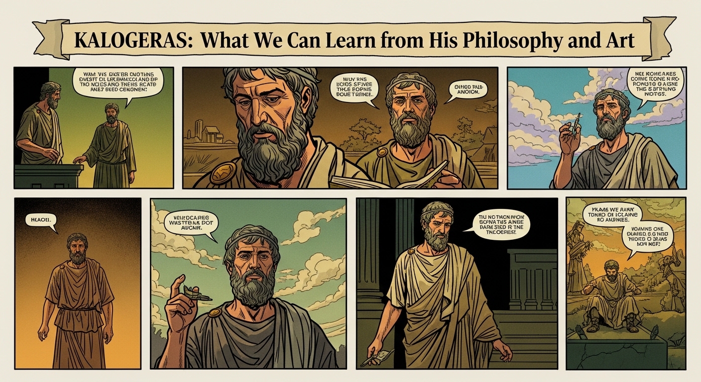 Kalogeras: What We Can Learn from His Philosophy and Art