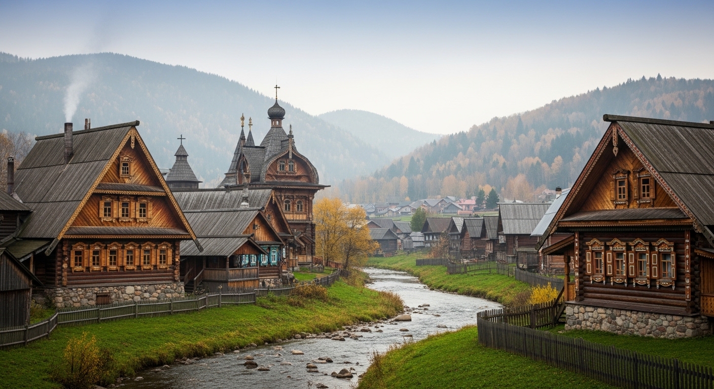 Muntii ural: Traditional Villages and Local Legends