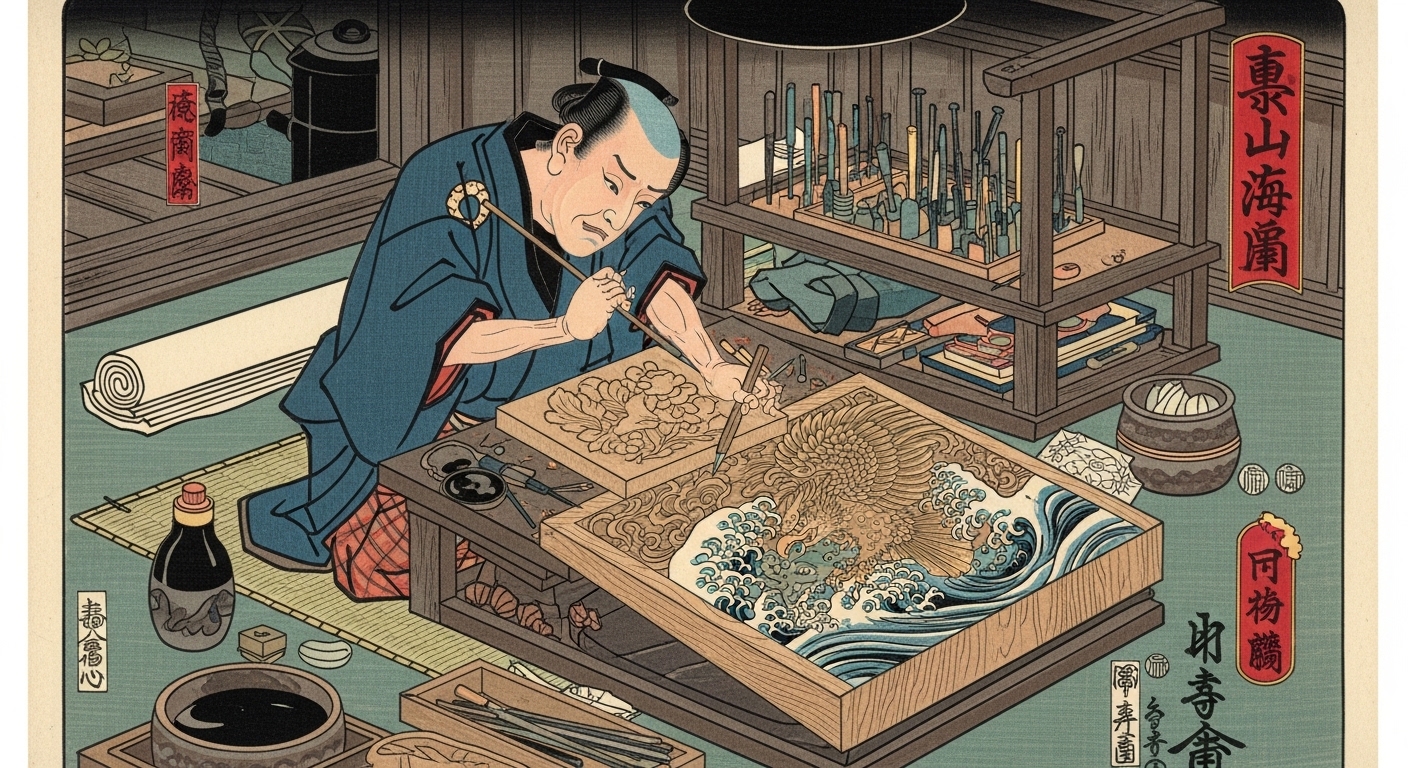 Keibann: The Craftsmanship Behind This Traditional Japanese Woodblock Print