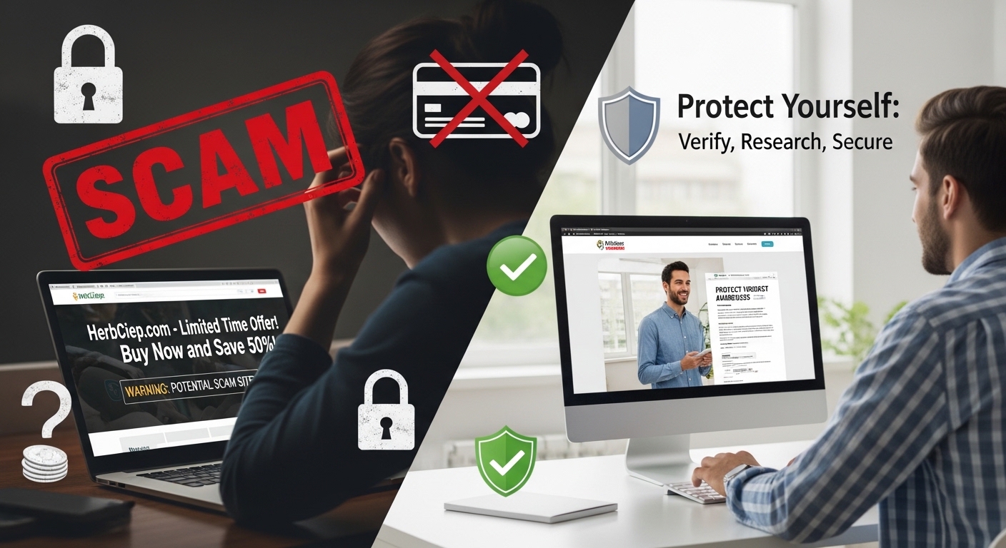 HerbCiep Scam: How to Protect Yourself from Online Fraud