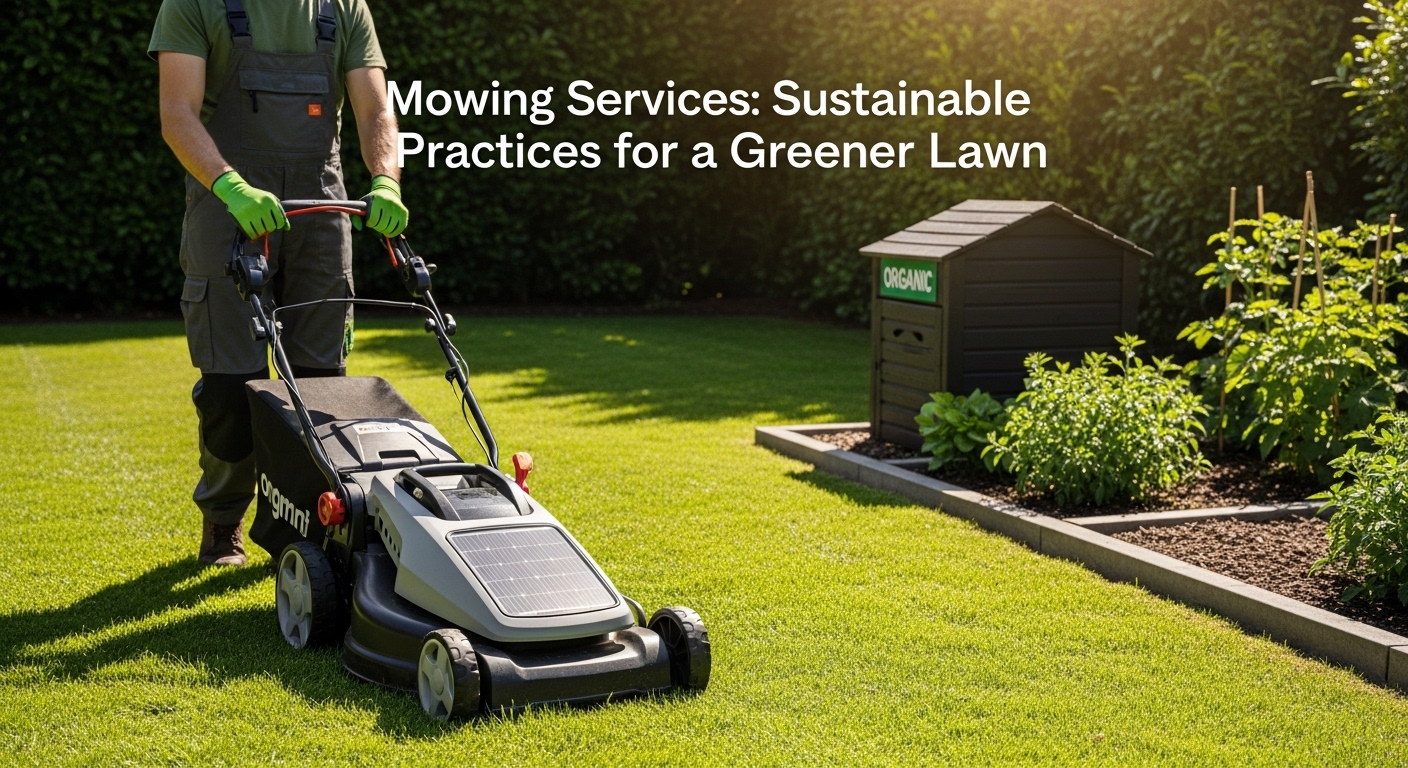 Mowing Services: Sustainable Practices for a Greener Lawn