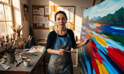 Mila Volovich: Behind the Canvas - An Intimate Look at Her Creative Process