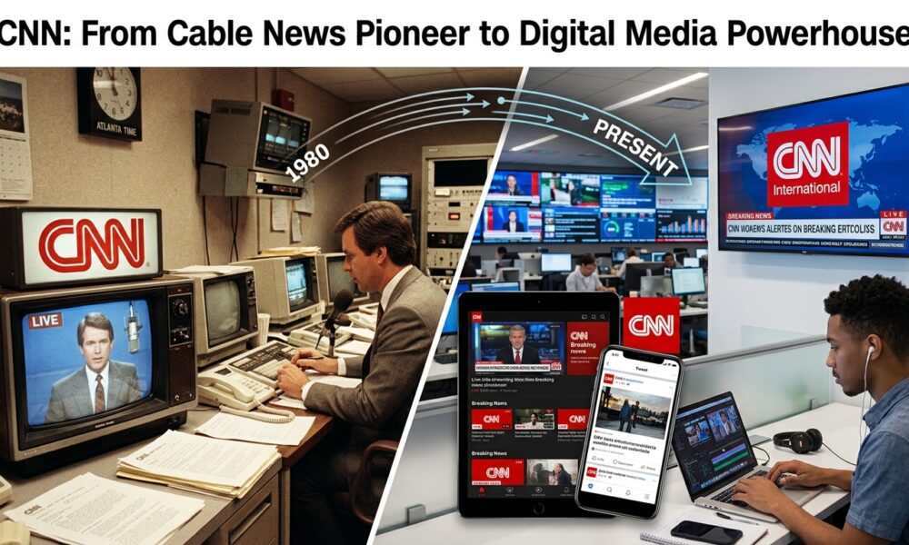 CNN: From Cable News Pioneer to Digital Media Powerhouse