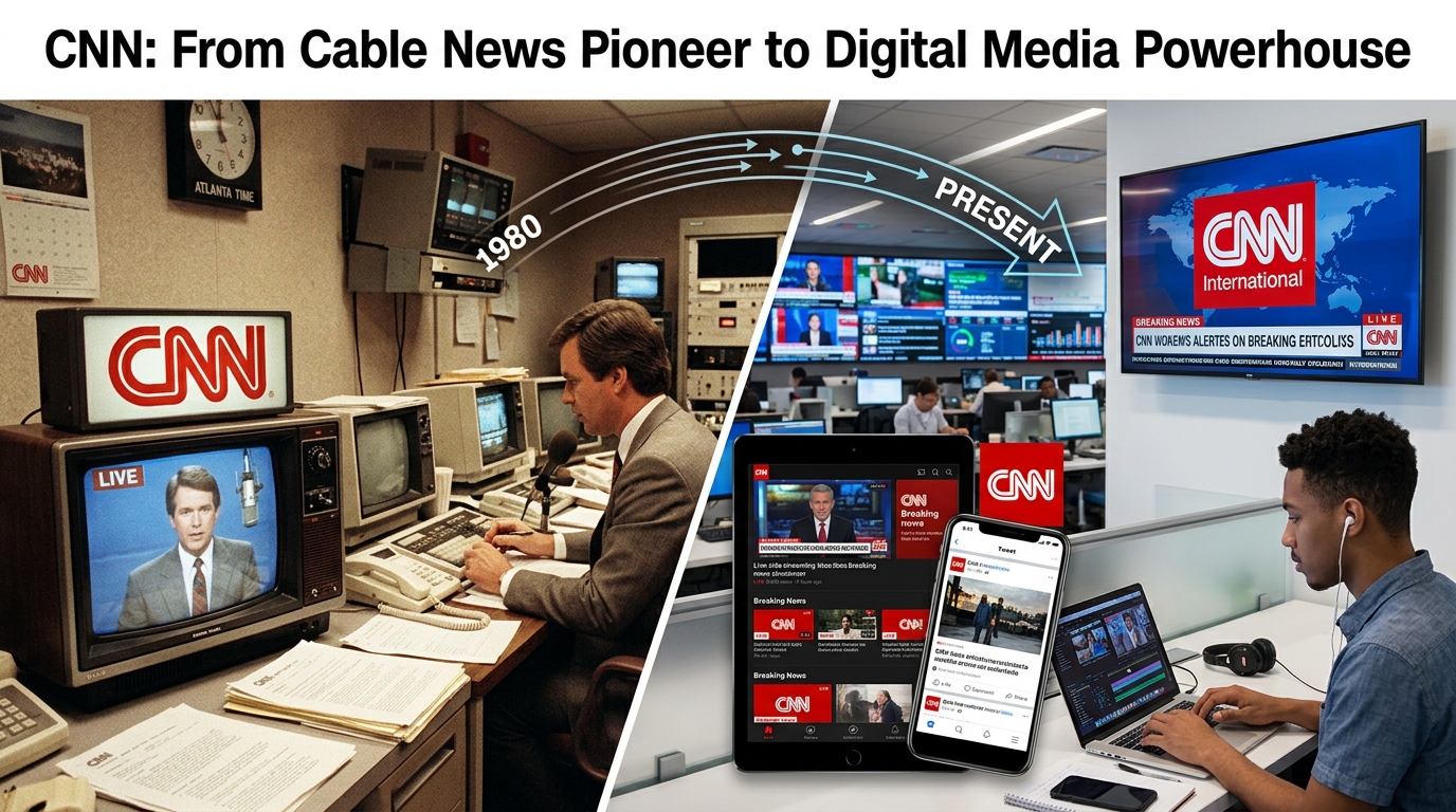 CNN: From Cable News Pioneer to Digital Media Powerhouse