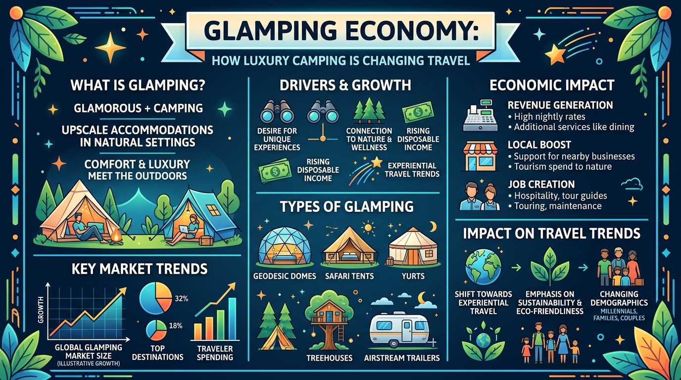 Glamping Economy: How Luxury Camping is Changing Travel