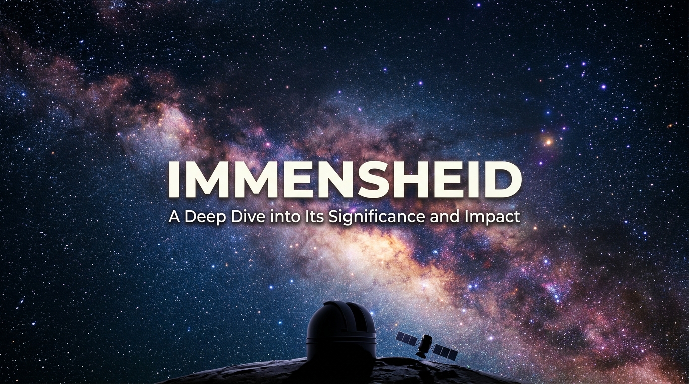 Immensheid: A Deep Dive into Its Significance and Impact