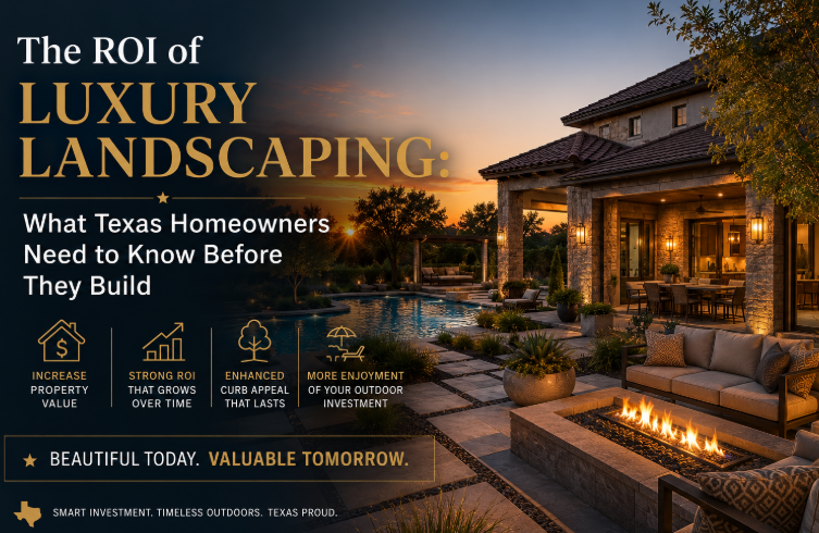 Luxury Landscaping ROI in Texas