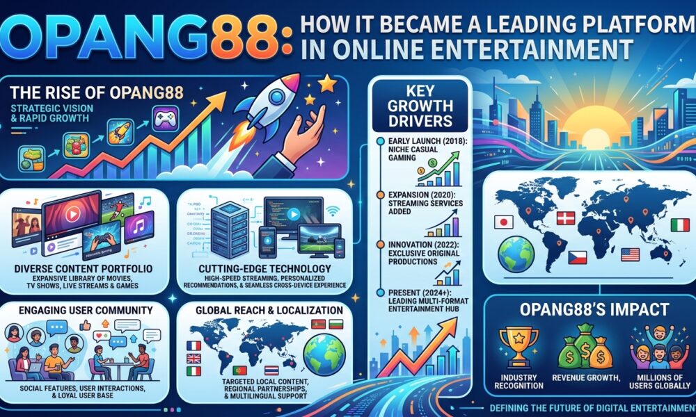 Opang88: How It Became a Leading Platform in Online Entertainment